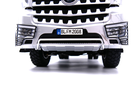 Messemodell 4x4 Metall LKW Kipper mit Mercedes-Benz Arocs elektrisch 1:14